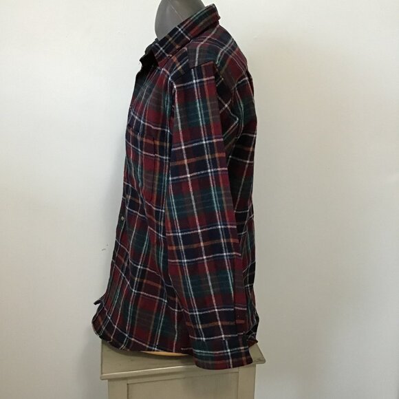 Men's Pendleton Wool Flannel Button Up Plaid Shirt Size M - Picture 6 of 12